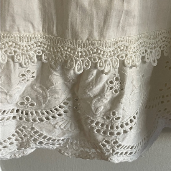 Alice + Olivia White Lace Mini Dress - Picture 6 of 10